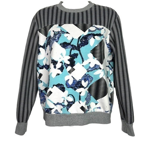 Peter Pilotto For Target Sweatshirt‎ Womens XS Cotton Blend Printed Pullover - Picture 1 of 6
